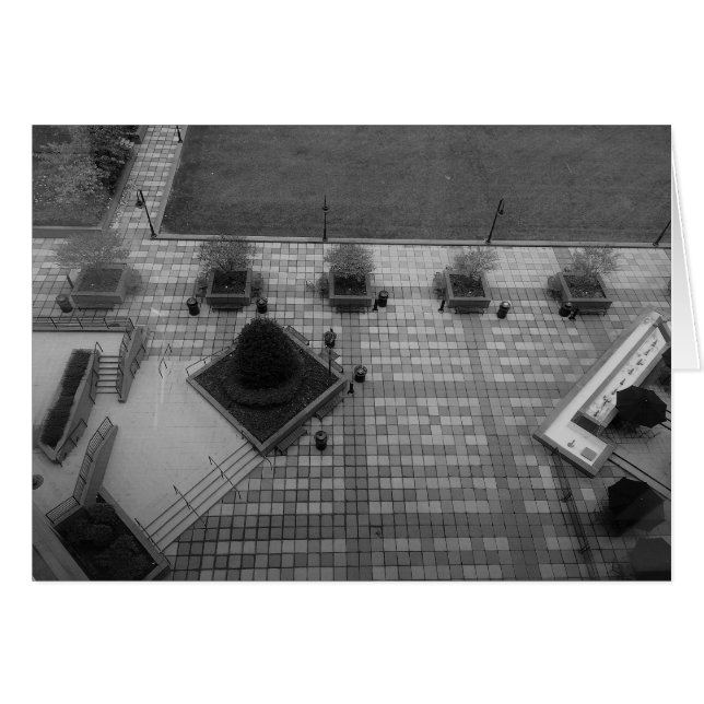 Cartão Caminho Desertado / Noir (Frente Horizontal)