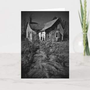 Cartão "Caminho do Abandono" Hallowe’en Card