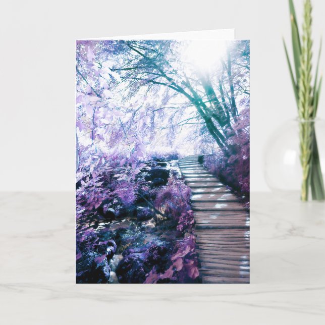 Cartão caminho encantado (Frente)