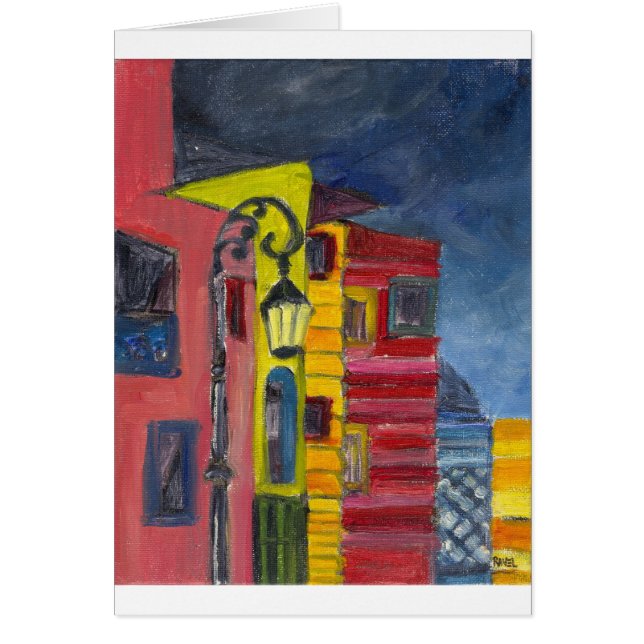 Cartão Caminito-La Boca (Frente)