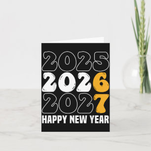 Cartão Camisa Ano Novo 2026 Engraçado 67 Meme Seis Sete 