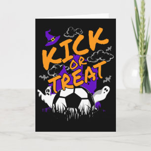 Cartão Camisa de Halloween para jogadores de futebol com 
