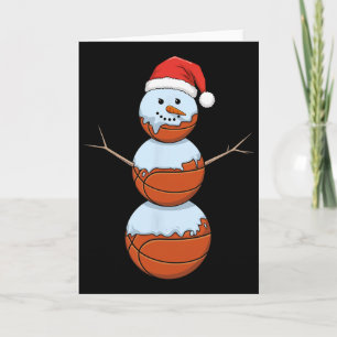 Cartão Camisa de Natal Snowman Sketel Natal