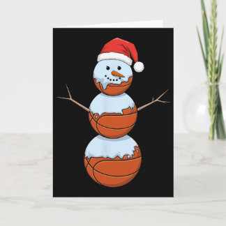 Cartão Camisa de Natal Snowman Sketel Natal