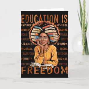 Cartão Camisa do Mês da História Negra de 2026 para Mulhe