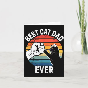 Cartão Camisa do Pai de Gato Mais Ever Roupas Engraçadas
