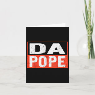 Cartão Camisa do Papa Bobby Chicago - Engraçado Da Popula