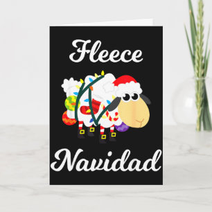 Cartão Camisa Fleece Navidad Divertida Feliz Natal Mexica
