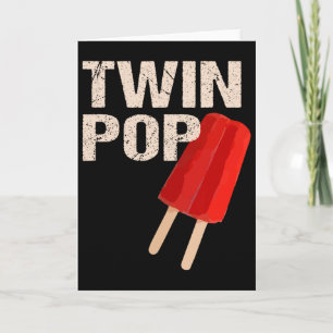 Cartão Camisa Twin Pop Presente Para Avô Gêmeos Pai Dia d