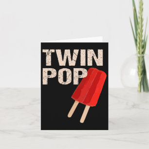 Cartão Camisa Twin Pop Presente Para Avô Gêmeos Pai Dia d