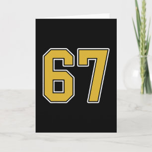 Cartão Camisa Unifo Old Gold Preto Branco Esportivo Númer