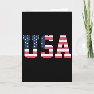 Cartão Camisa Usa Menino Homens - Americano 4 De Julho Pa