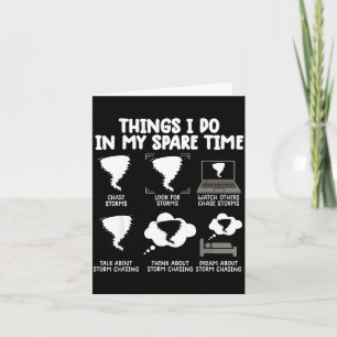 Cartão Camisas Coisas Que Faço No Meu Tempo Livre Caça de