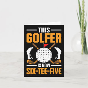 Cartão Camisas De Golfe De Aniversário Para Golfistas De