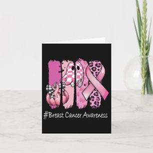 Cartão Camisas de sensibilização para o Cancer da mama 20