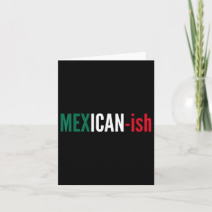 Cartão Camisas Mexicanas Cinco de Mayo Fiesta Festa Tee F