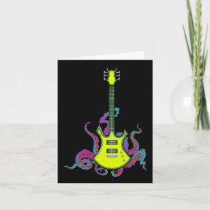 Cartão Camiseta Bynd Rock And Roll Guitar S Para Homens B
