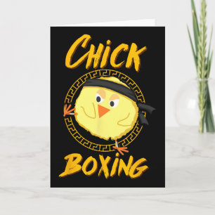 Cartão Camiseta de Kickboxing de Boxe para Competidoras F