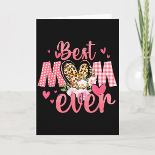 Cartão Camiseta do dia das mães de filha para mulheres mã