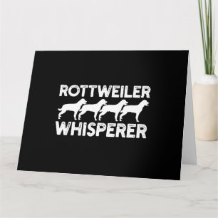 Cartão Camiseta do Rottweiler