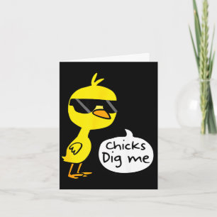 Cartão Camiseta dos adoráveis pintinhos de Páscoa gostam 