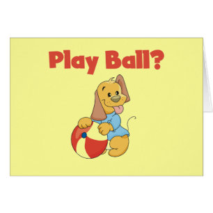 Cartão Camiseta e presentes da bola do jogo