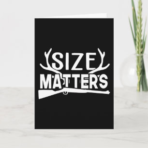 Cartão Camiseta engraçada para homens, novidade caçando