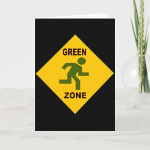 Cartão Camiseta Feminina Green Zone