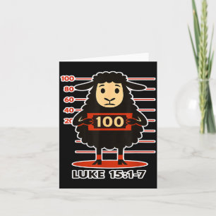Cartão Camiseta Gráfica Ovelha Perdida Lucas 15 1