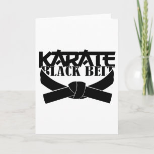 Cartão Camiseta Karate Faixa Preta_1