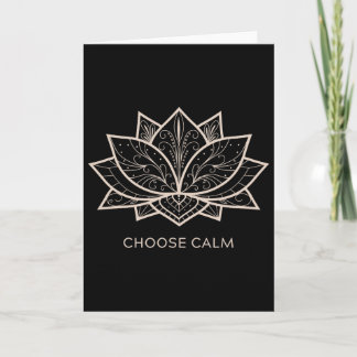 Cartão Camiseta Minimalista de Yoga com Frase de Mindfuln