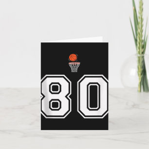 Cartão Camiseta Regata Vintage Branca Estilo Basquete Núm