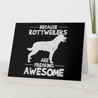 Cartão Camiseta Rottweiler Cópia