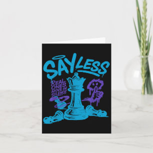 Cartão Camiseta Say Less Drip Streetwear Aqua Conjunto Co