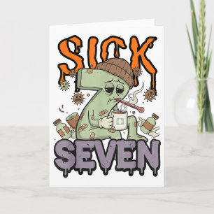 Cartão Camiseta Sick Seven Meme 67 Seis Sete Brincadeira 