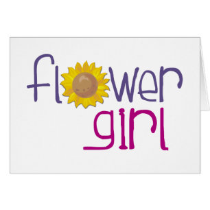 Cartão Camisetas e Presentes de Sun Flowergirl