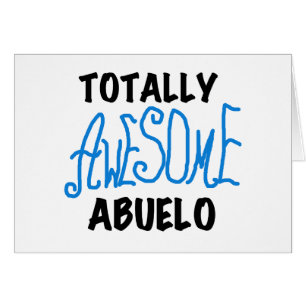 Cartão Camisetas e presentes incríveis do Abuelo