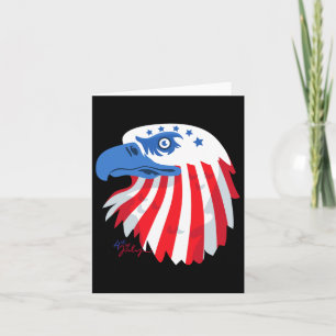 Cartão Camisetas Patrióticas - Bandeira Americana S - 4 d