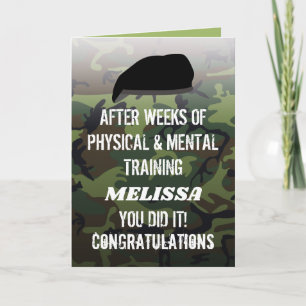 Cartão Camo Personalizado Feminino Ou Masculino Que Sai D