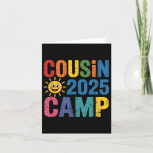 Cartão Camp 2025 Camisa - Sindicato Colorido Da Família S
