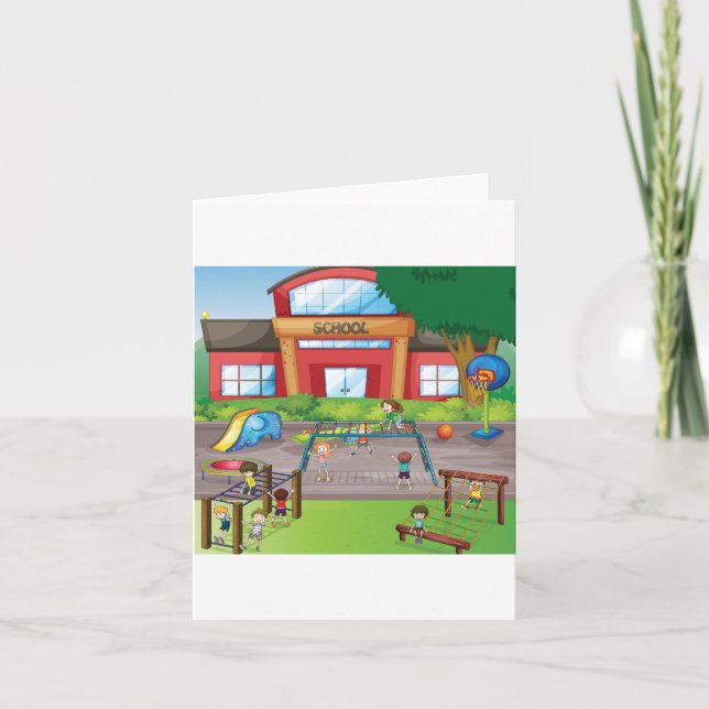 Cartão Campanha escolar (Frente)