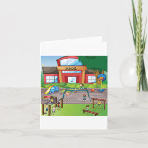 Cartão Campanha escolar