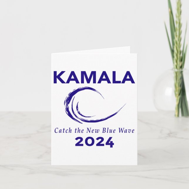 Cartão Campanha Harris 2024  (Frente)