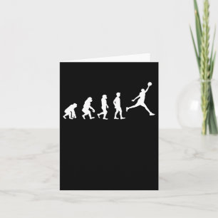 Cartão Campeão de Basquete Evolução do Basquetebol