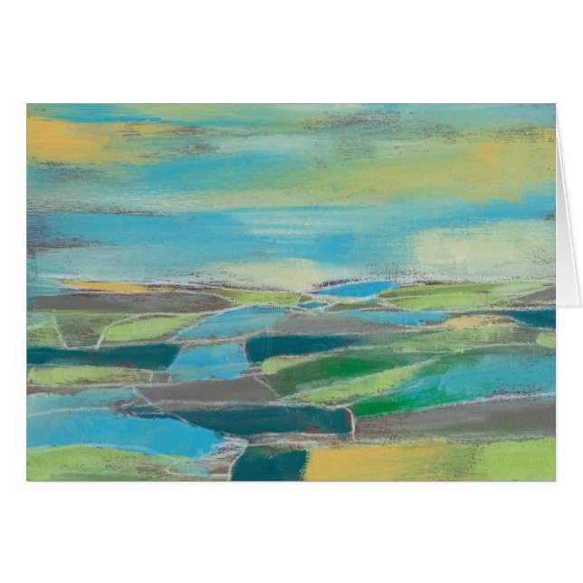 Cartão Campo fragmentado I (Frente Horizontal)