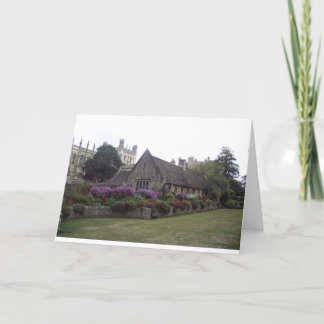 Cartão Campo inglês