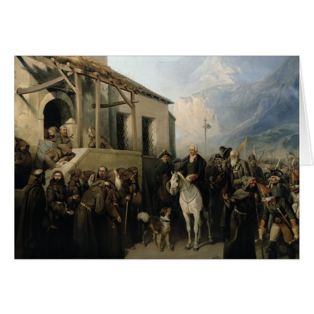 Cartão Campo-marechal Alexander Suvorov (Frente Horizontal)