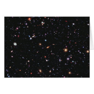 Cartão Campo profundo extremo de Hubble