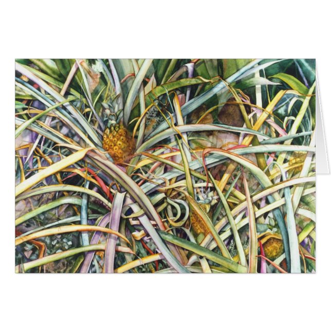 Cartão Campos 2,95 do abacaxi (Frente horizontal)