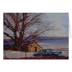 Cartão Campos colhidos